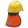  Kühlendes Helmpolster u. Nackenschutz orange <br /> <br /> 
